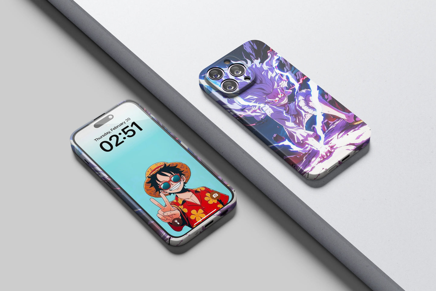 Gear 5 Luffy The Dawn Of Freedom | One Piece 3D Printed Anime Phone Case