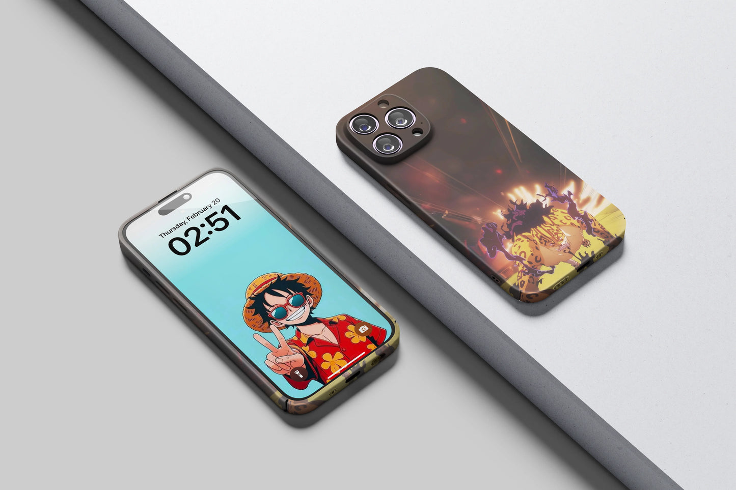 Rob Lucci Fury Of The Leopard | One Piece 3D Printed Anime Phone Case