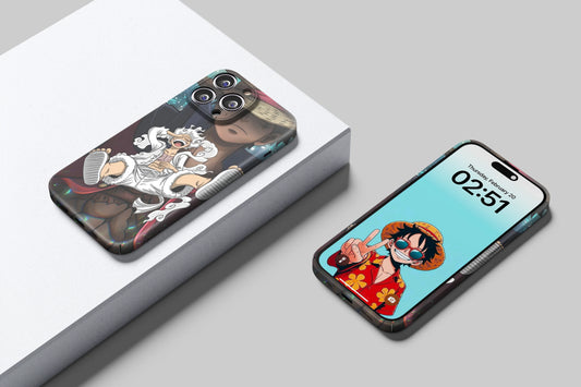 Luffy Nika’s Laugh Of Liberation | One Piece 3D Printed Anime Phone Case