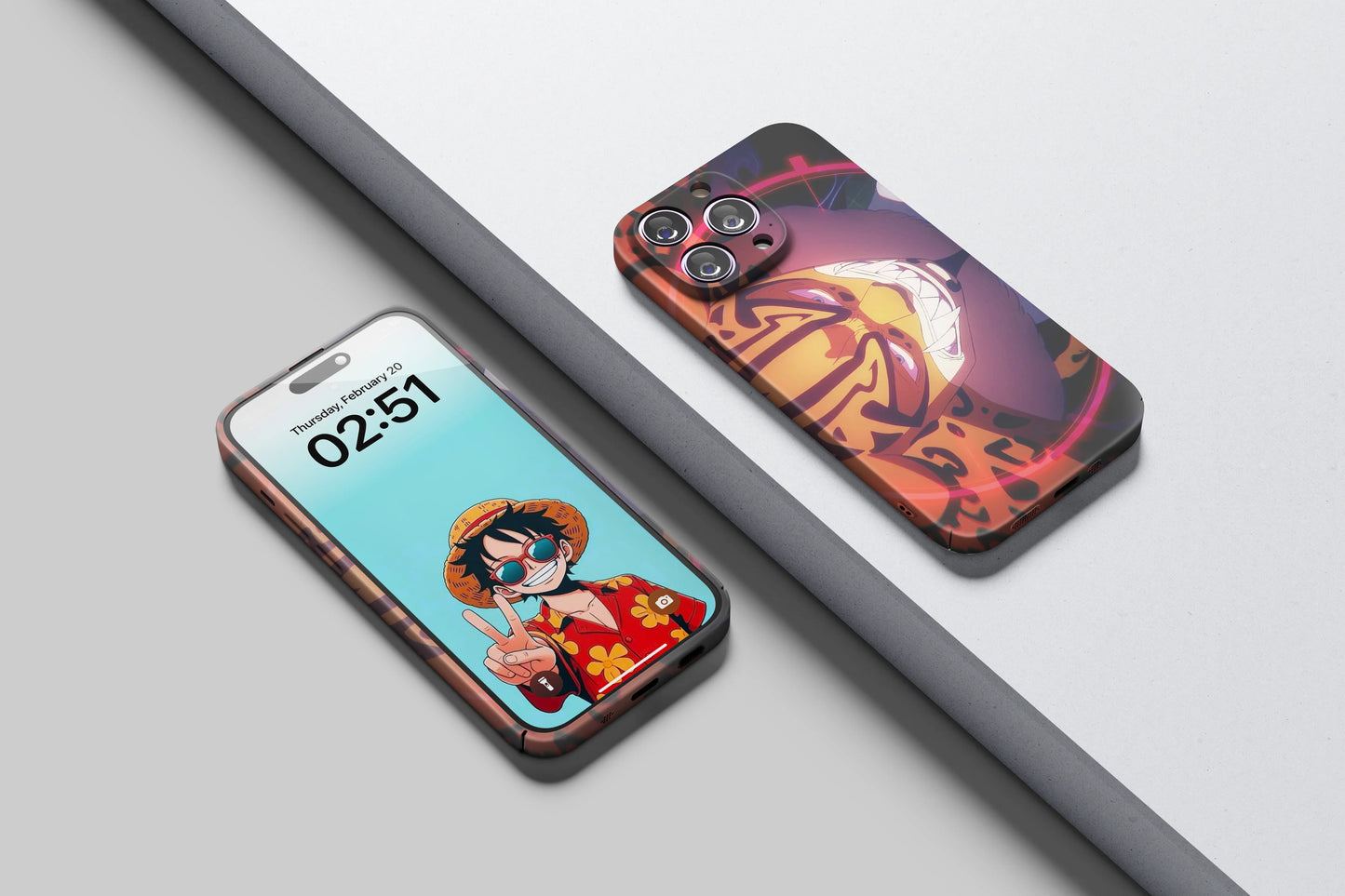 Rob Lucci The Leopard Hybrid Unleashed | One Piece 3D Printed Anime Phone Case