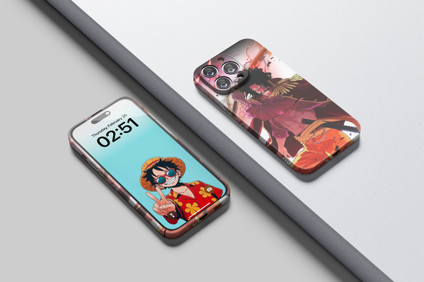 Roger Channels The Divine Departure | One Piece 3D Printed Anime Phone Case