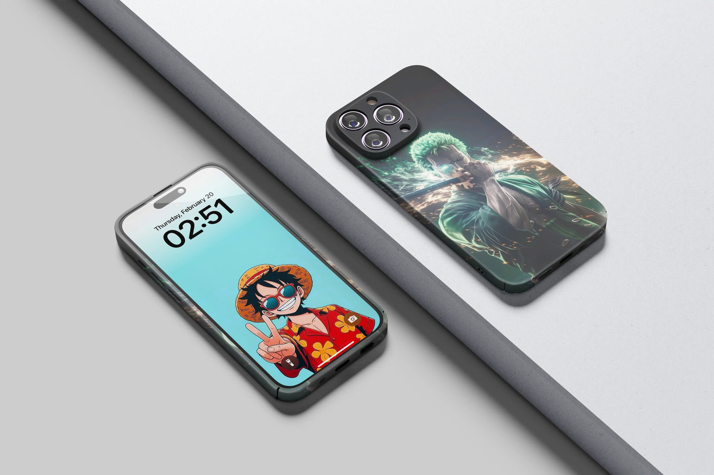 Zoro Blades Of Courage | One Piece 3D Printed Anime Phone Case