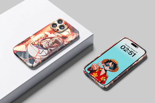 Garp Charging His Legendary Galaxy Impact | One Piece 3D Printed Anime Phone Case