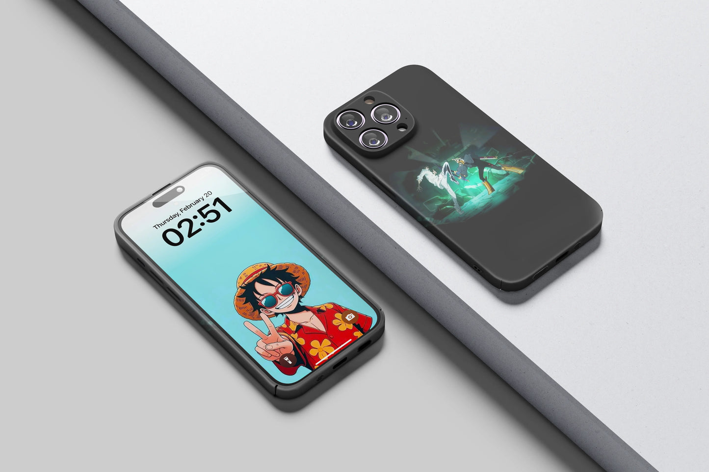 Zoro VS Lucci Assassin’s Challenge | One Piece 3D Printed Anime Phone Case