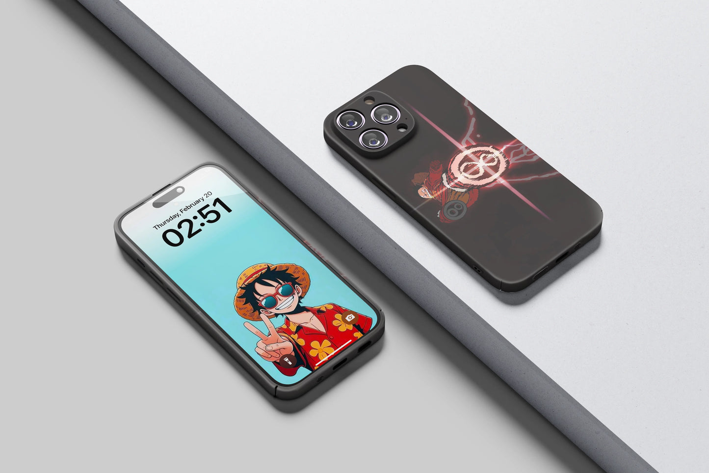 Luffy Haki Beyond Futuristic | One Piece 3D Printed Anime Phone Case