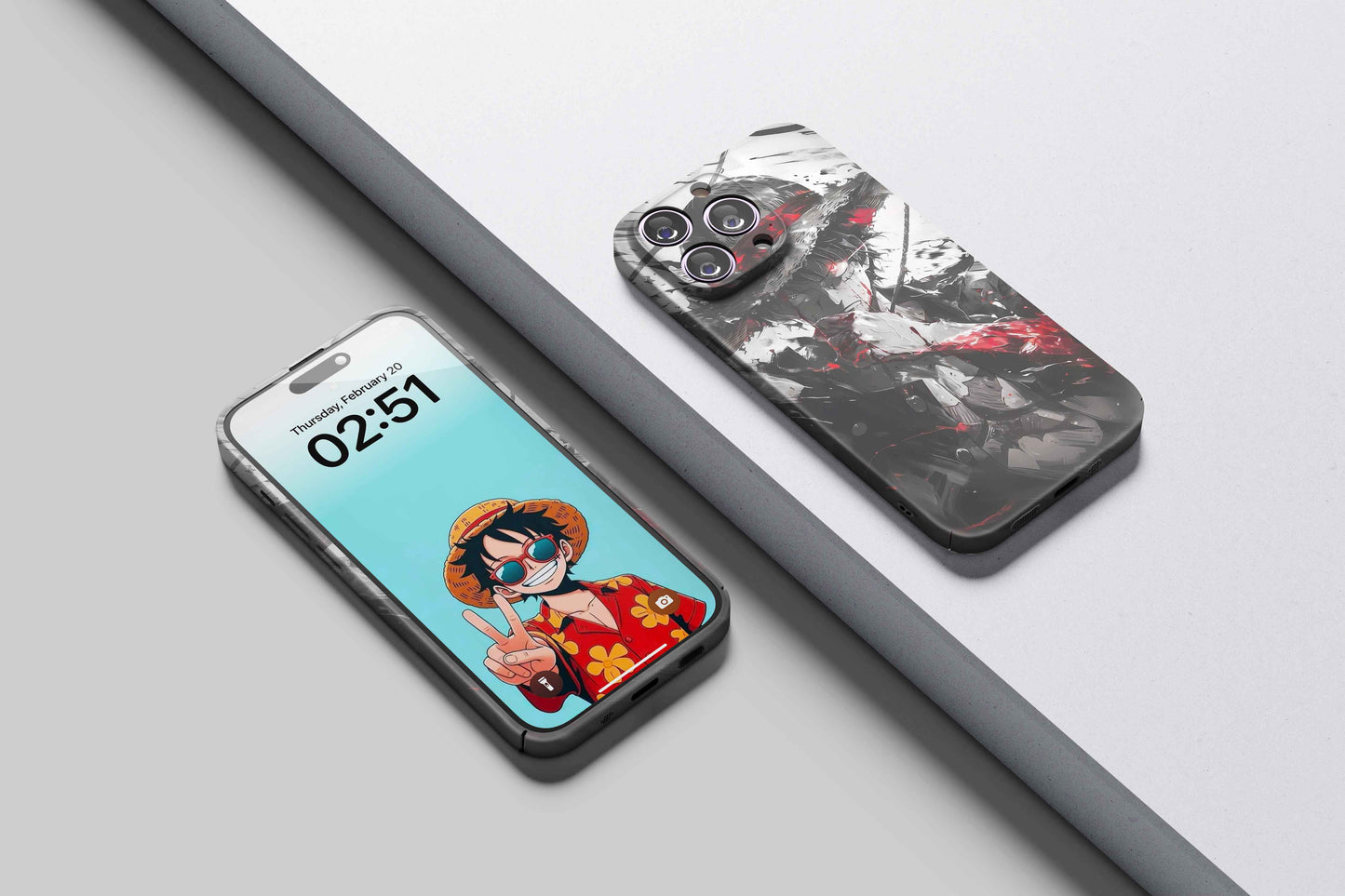 Monkey D Luffy’s Unbreakable Will | One Piece 3D Printed Anime Phone Case