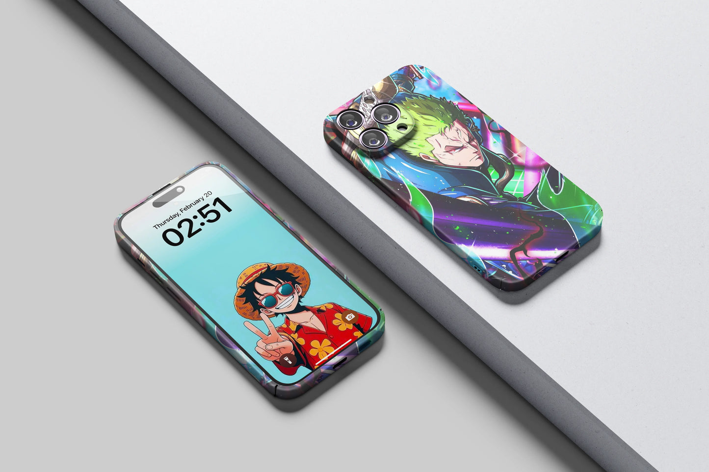 Roronoa Zoro Blade Of The Future | One Piece 3D Printed Anime Phone Case