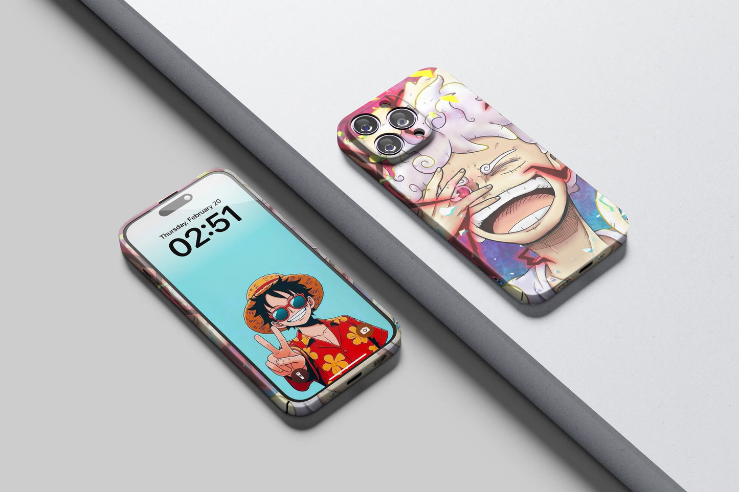 Gear 5 Luffy's Joy Power | One Piece 3D Printed Anime Phone Case