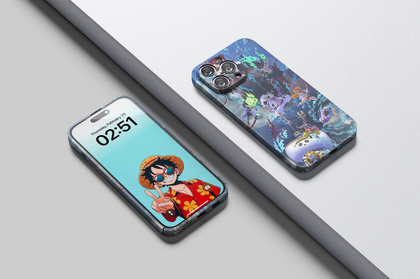 Mighty Straw Hat Pirates | One Piece 3D Printed Anime Phone Case