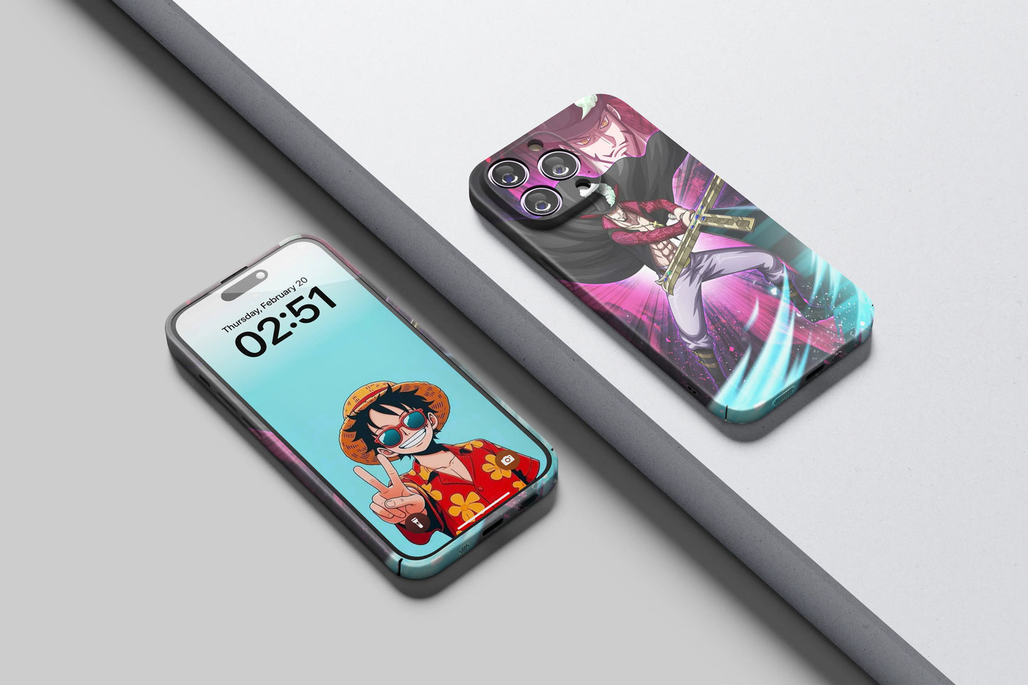 Mihawk The Black Blade Master Type 01 | One Piece 3D Printed Anime Phone Case