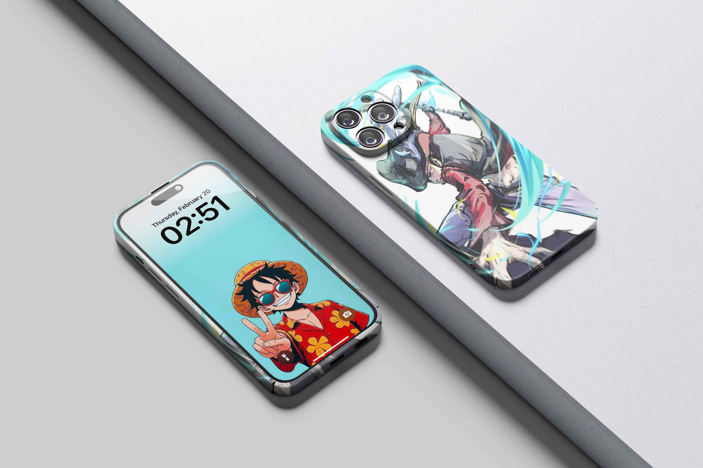 Dracule Mihawk The Warlord Of Death | One Piece 3D Printed Anime Phone Case