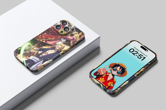 Pirate King Roger & Dark King Rayleigh | One Piece 3D Printed Anime Phone Case