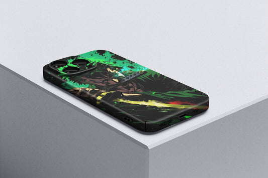 Zoro The Green Demon Of Wano | One Piece 3D Printed Anime Phone