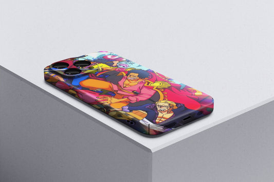 Young Roger in God Valley | One Piece 3D Printed Anime Phone Case