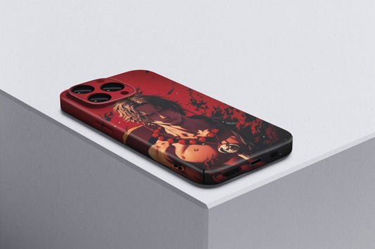 Portgas D Ace Burn Bright, Die Free | One Piece 3D Printed Anime Phone