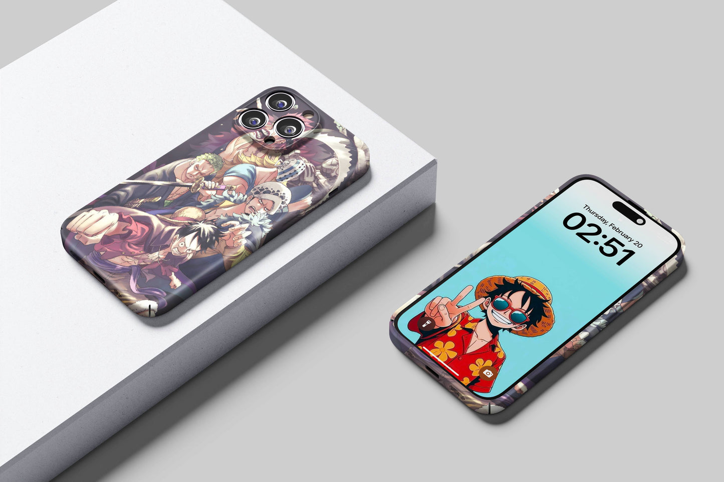 Luffy & The Worst Generation | One Piece 3D Printed Anime Phone