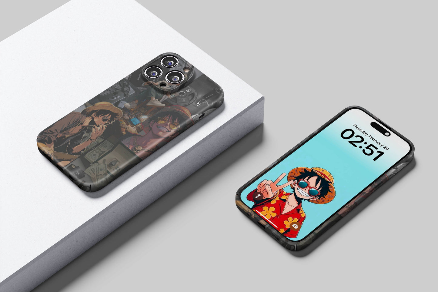 Modern Luffy | One Piece 3D Printed Anime Phone Case