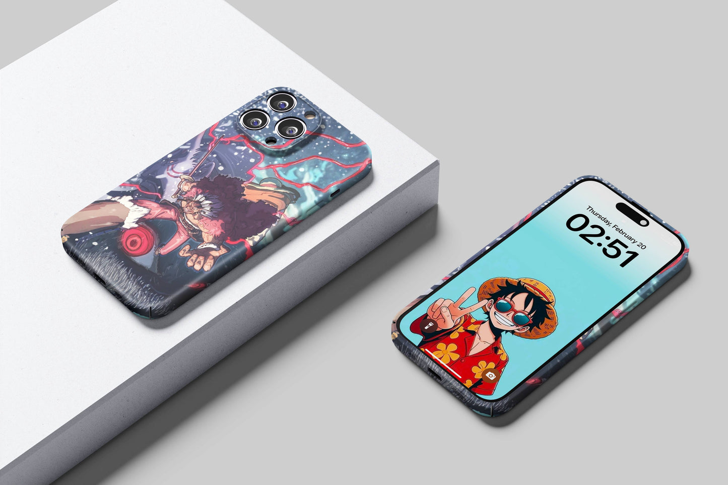 Rocks D. Xebec in Action | One Piece 3D Printed Anime Phone Case