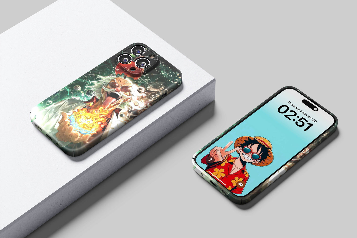 Dr. Vegapunk The Mastermind | One Piece 3D Printed Anime Phone Case