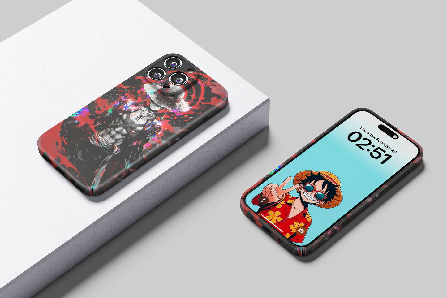 Rising Monkey D. Luffy | One Piece 3D Printed Anime Phone