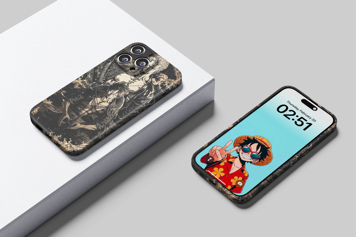 Roronoa Zoro Luffy’s Loyal Shadow | One Piece 3D Printed Anime Phone