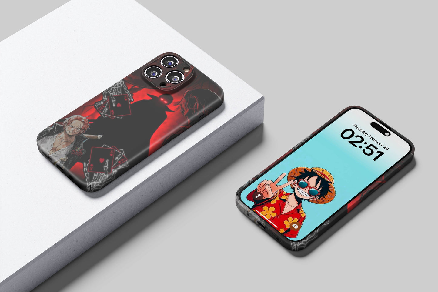 Shanks The Silent Monster | One Piece 3D Printed Anime Phone Case