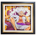 Luffy/Ace/Zoro dessin 3D de bande dessinée artisanale