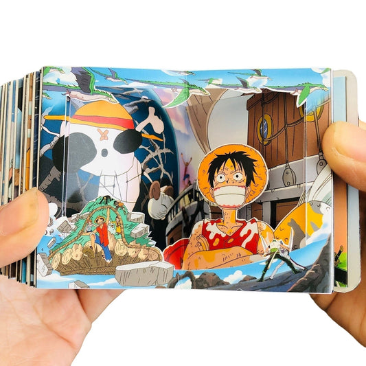 One Piece 3D Comic Books Luffy / Zoro / Chopper Three-Dimensional Story Books