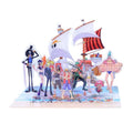 Décoration figurine acrylique sur socle Luffy, les pirates au chapeau de paille