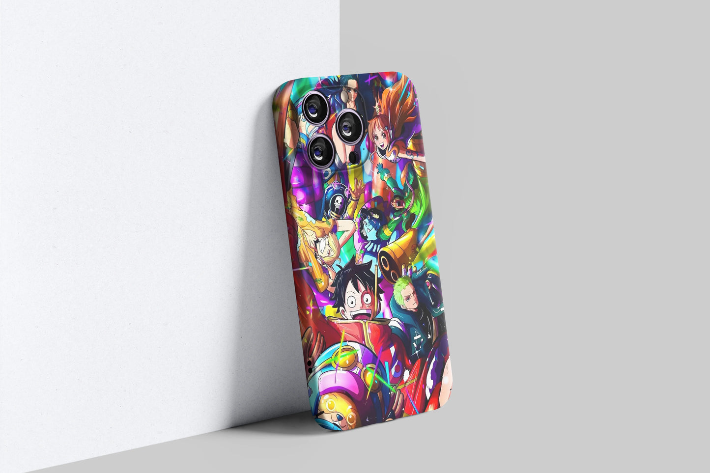 Straw Hat Pirates In Egghead Island | One Piece 3D Printed Anime Phone Case