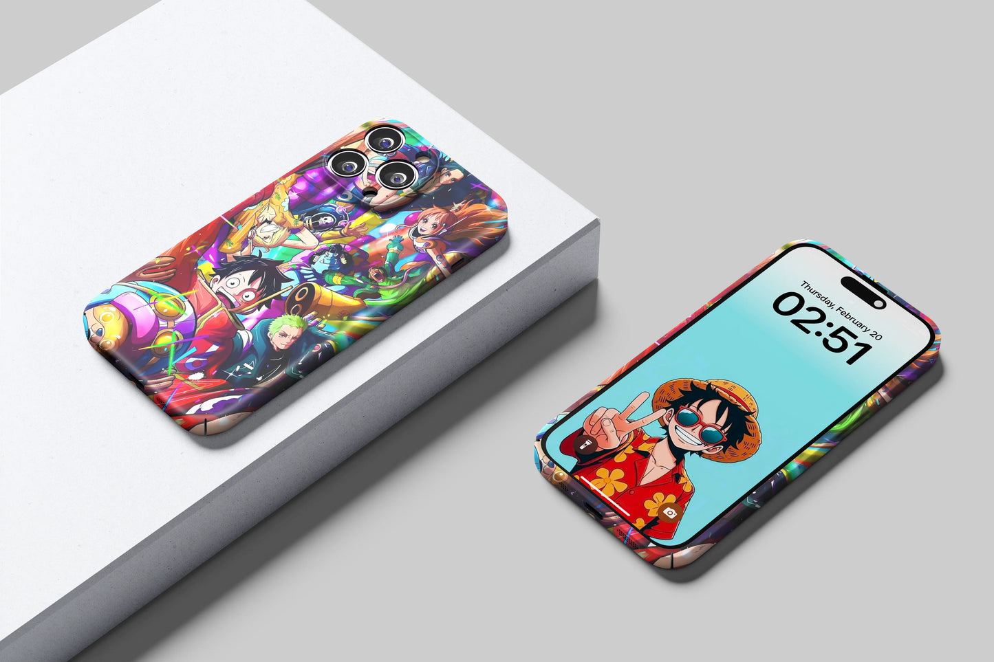 Straw Hat Pirates In Egghead Island | One Piece 3D Printed Anime Phone Case