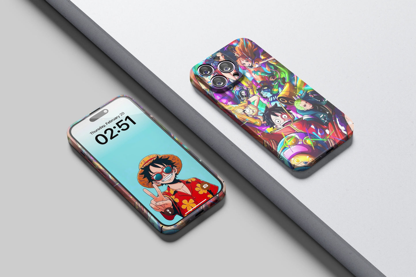 Straw Hat Pirates In Egghead Island | One Piece 3D Printed Anime Phone Case