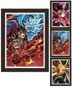 Kamado Tanjirou Hd 3D dégradé déformation peinture décorative tridimensionnelle cool