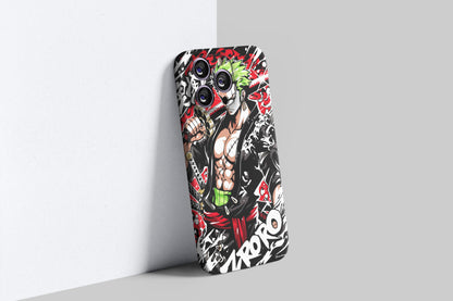Roronoa Zoro The Green Tempest | One Piece 3D Printed Anime Phone Case