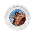 Luffy/Zoro/Sanji Glass Ashtray - Set Sail on Smoky Seas
