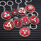 Porte-clés rotatif Sharingan Naruto - Jouet Fidget Spinner Uchiha Anime