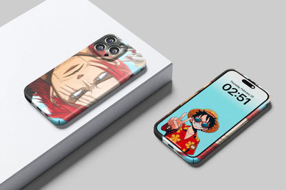 Akagami Shanks | One Piece 3D Printed Anime Phone Case