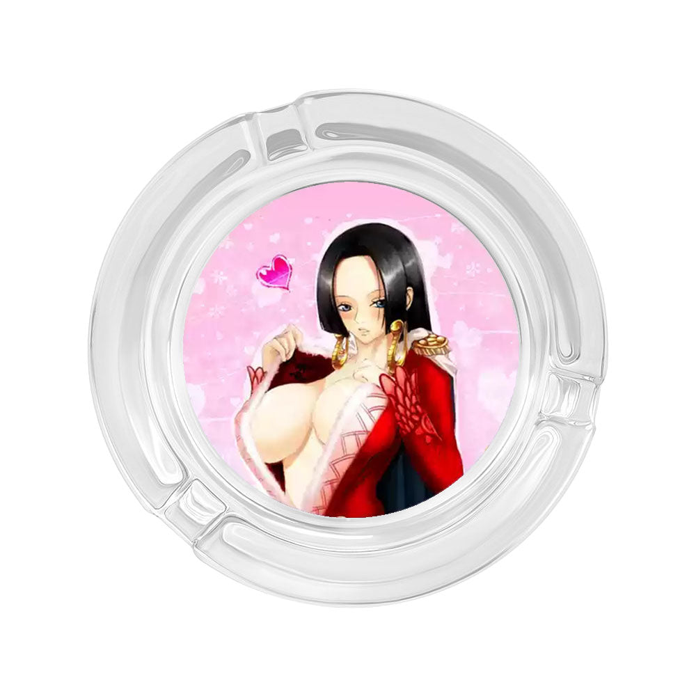 Luffy/Zoro/Sanji Glass Ashtray - Set Sail on Smoky Seas