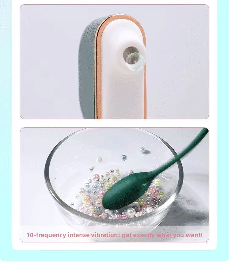 Trousse de relaxation personnelle portable double fonction, ensemble de massage en silicone souple à écran LCD avec étui de rangement à chargement magnétique, accessoire de soin quotidien silencieux et étanche