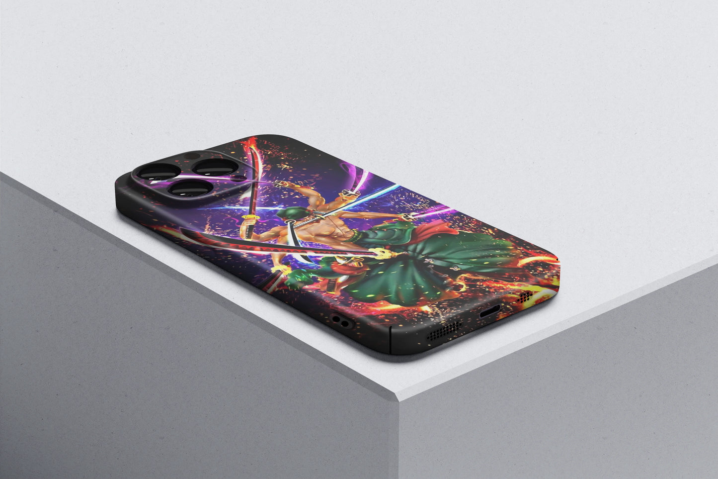 Zoro Nine Sword Style | One Piece 3D Printed Anime Phone Case