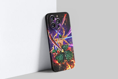 Zoro Nine Sword Style | One Piece 3D Printed Anime Phone Case