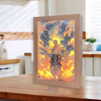 Luffy/Zoro/Sanji peuvent servir de miroirs, de peintures décoratives ou de tableaux lumineux.