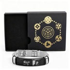 Naruto Anime Character Bracelet Set - Adjustable Stainless Steel Wristband
