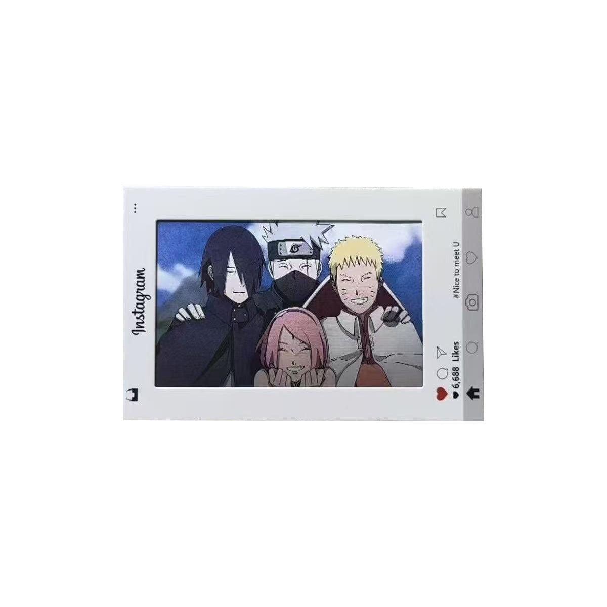 Uzumaki Naruto Themed Mechanical Keyboard, Hot-Swappable RGB Gaming Keyboard with Custom PBT Keycaps, Knob Control & Naruto Artisan Keycap