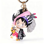 Porte-clés ONE PIECE – Boîte Mystère – Film Red Équipage du Chapeau de Paille Figurines Porte-clés Anime