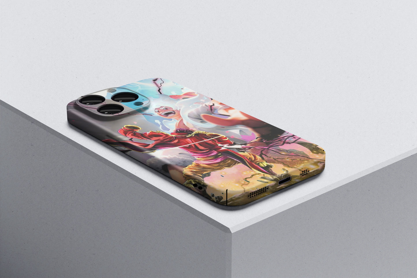 What-If  Luffy VS Roger Clash Of Kings | One Piece 3D Printed Anime Phone Case