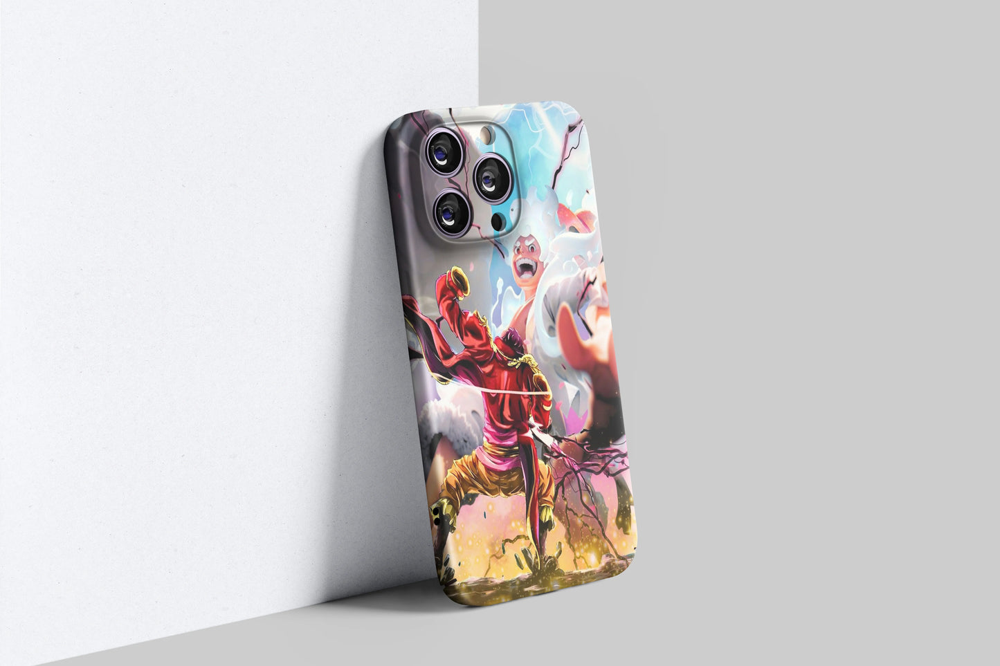 What-If  Luffy VS Roger Clash Of Kings | One Piece 3D Printed Anime Phone Case