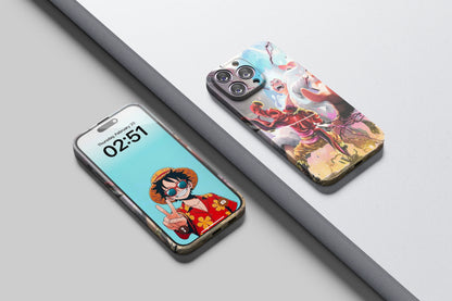 What-If  Luffy VS Roger Clash Of Kings | One Piece 3D Printed Anime Phone Case
