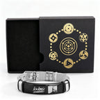 Naruto Anime Character Bracelet Set - Adjustable Stainless Steel Wristband