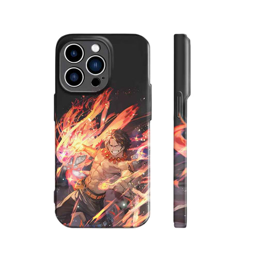 Portgas D Ace The Fire Fist | One Piece 3D Printed Anime Phone Case